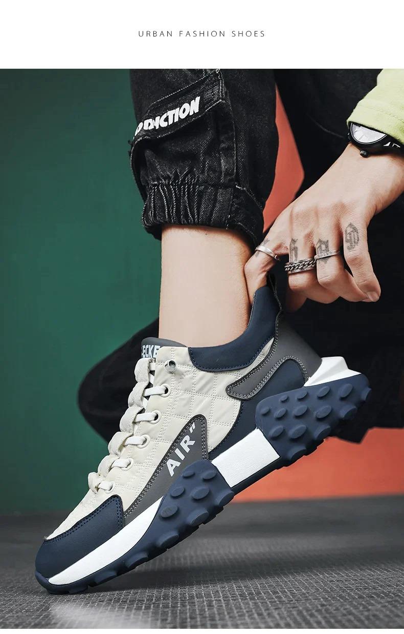 AIR Men's Casual Shoes Thick Base Sneakers